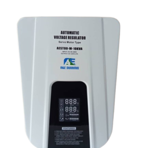 A&E Dunamis 10KVA Servo Stabilizer (80V-260V)