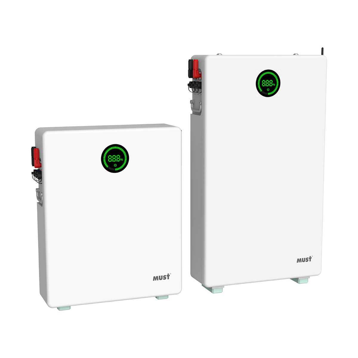 Lithium Iron Phosphate (LiFePO4) Battery 5.12/10.24/15.36kWh | WiFi | IP65
